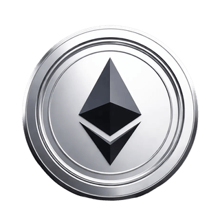 Unoszący się element graficzny ukazujący monetę Ethereum (ETH)